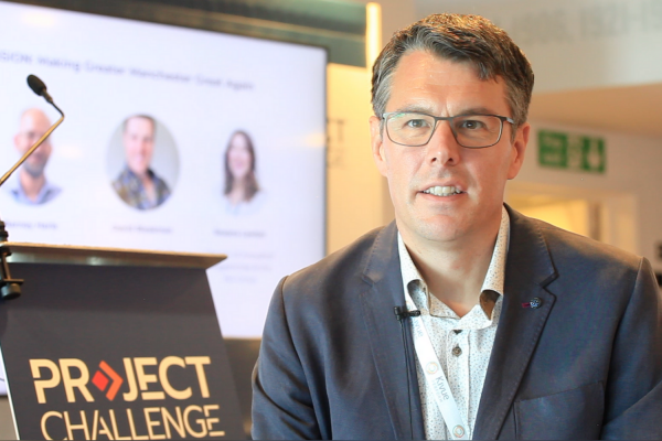 Andy Parsons, CEO of Kivue, at Project Challenge