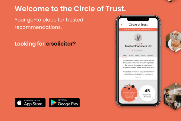 Circle of Trust, A game changer App made in Manchester.