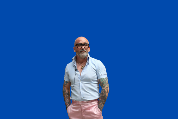 Jonny Baba, a master barber in Deansgate, Manchester