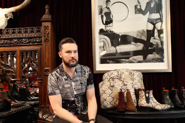 John Maines introduces Jeffery West,  handmade shoes in Manchester